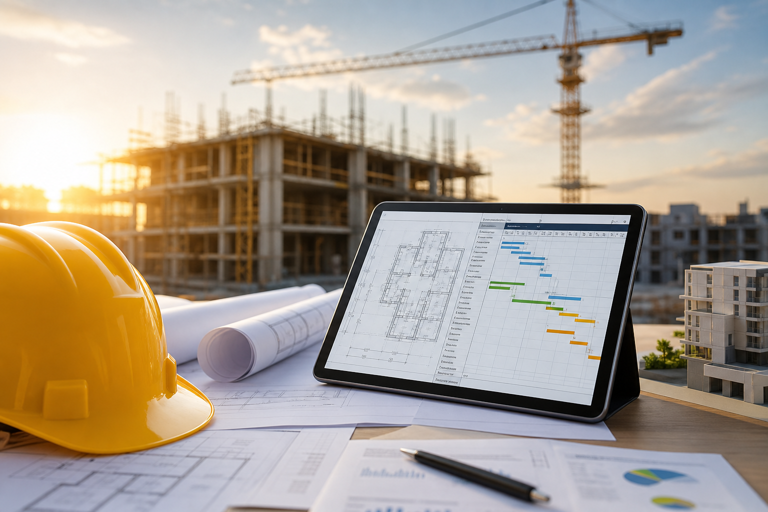 Gestão de obras e construção civil